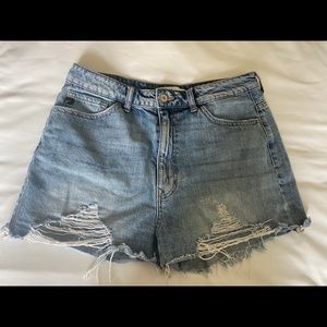 Vici hazel high rise jean short